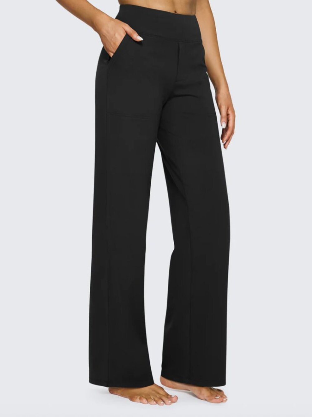 EverGoing Loose High-Waist Business Casual Pants